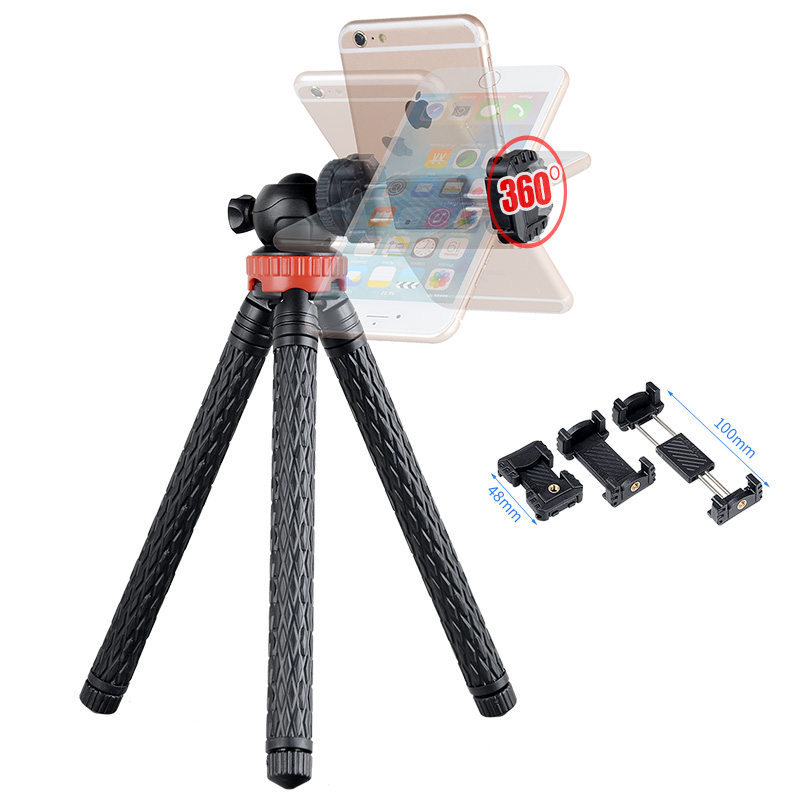 Gizomos GP-05ST 8 Sections stainless mini table lightweight tripod 